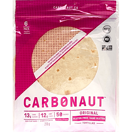 Carbonaut Plant-based Gluten-free Tortillas (6 pieces)